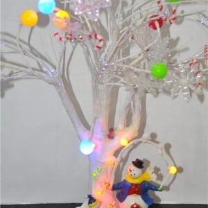 Avon White and Red Festive Light-Up Decoration